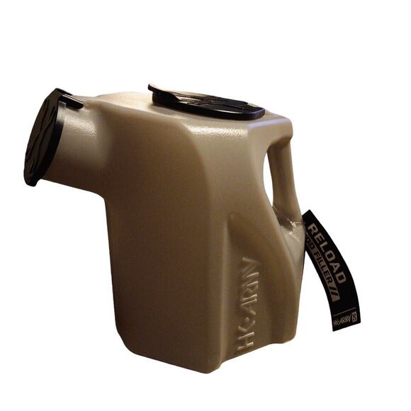 HK Army Reload 1000 Round Paintball Pod Filler Hauler Wide Top Opening Lte Smoke - Picture 2 of 7